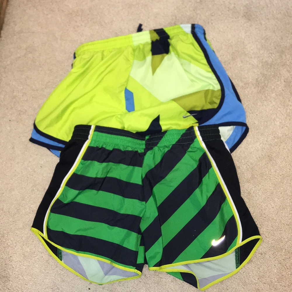 2 Nike Dri-Fit women’s running shorts -size small